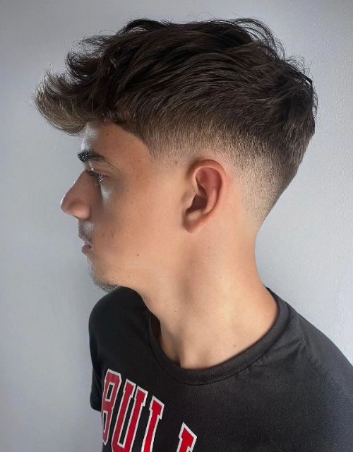 Mid-Fade With Textured Crop